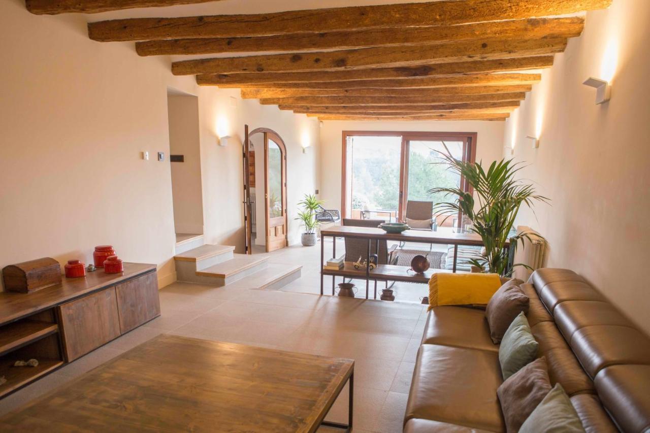 Casa Rural Masia Les Apieres El Pla de Manlleu Eksteriør bilde