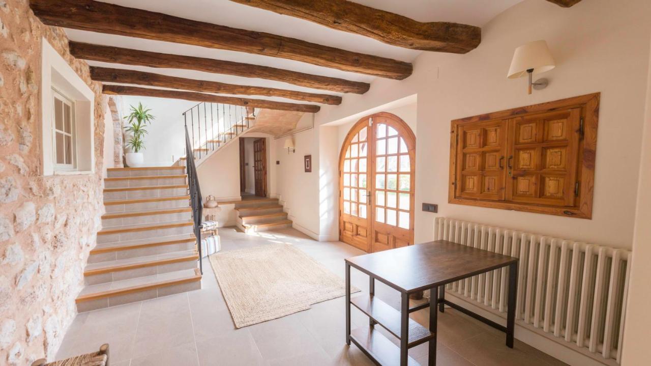 Casa Rural Masia Les Apieres El Pla de Manlleu Eksteriør bilde