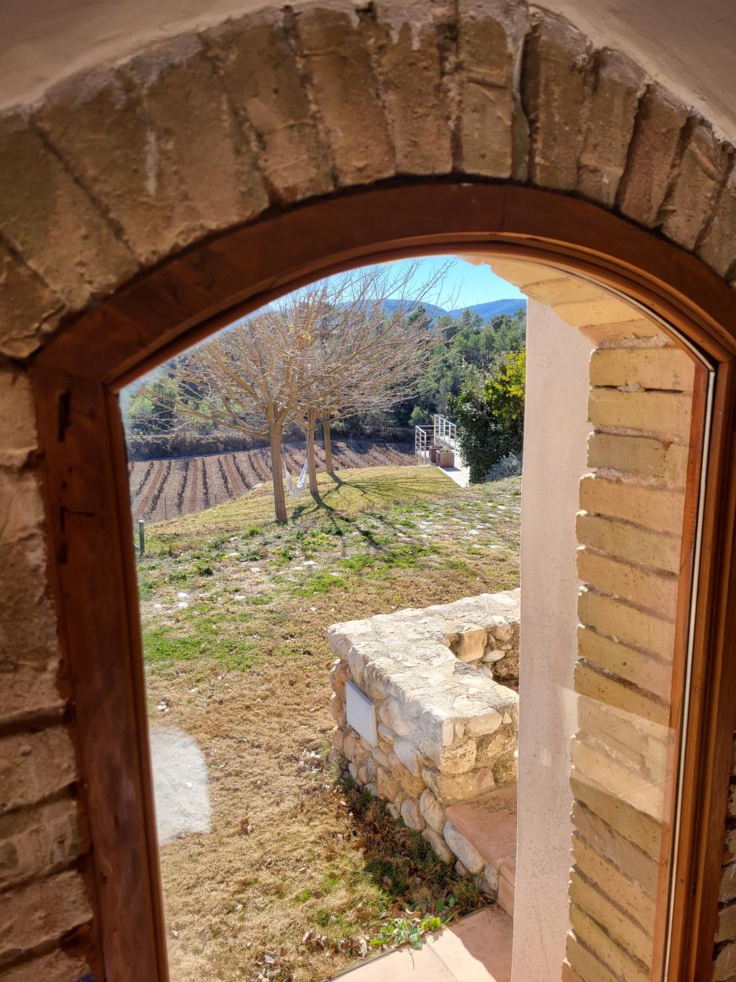 Casa Rural Masia Les Apieres El Pla de Manlleu Eksteriør bilde