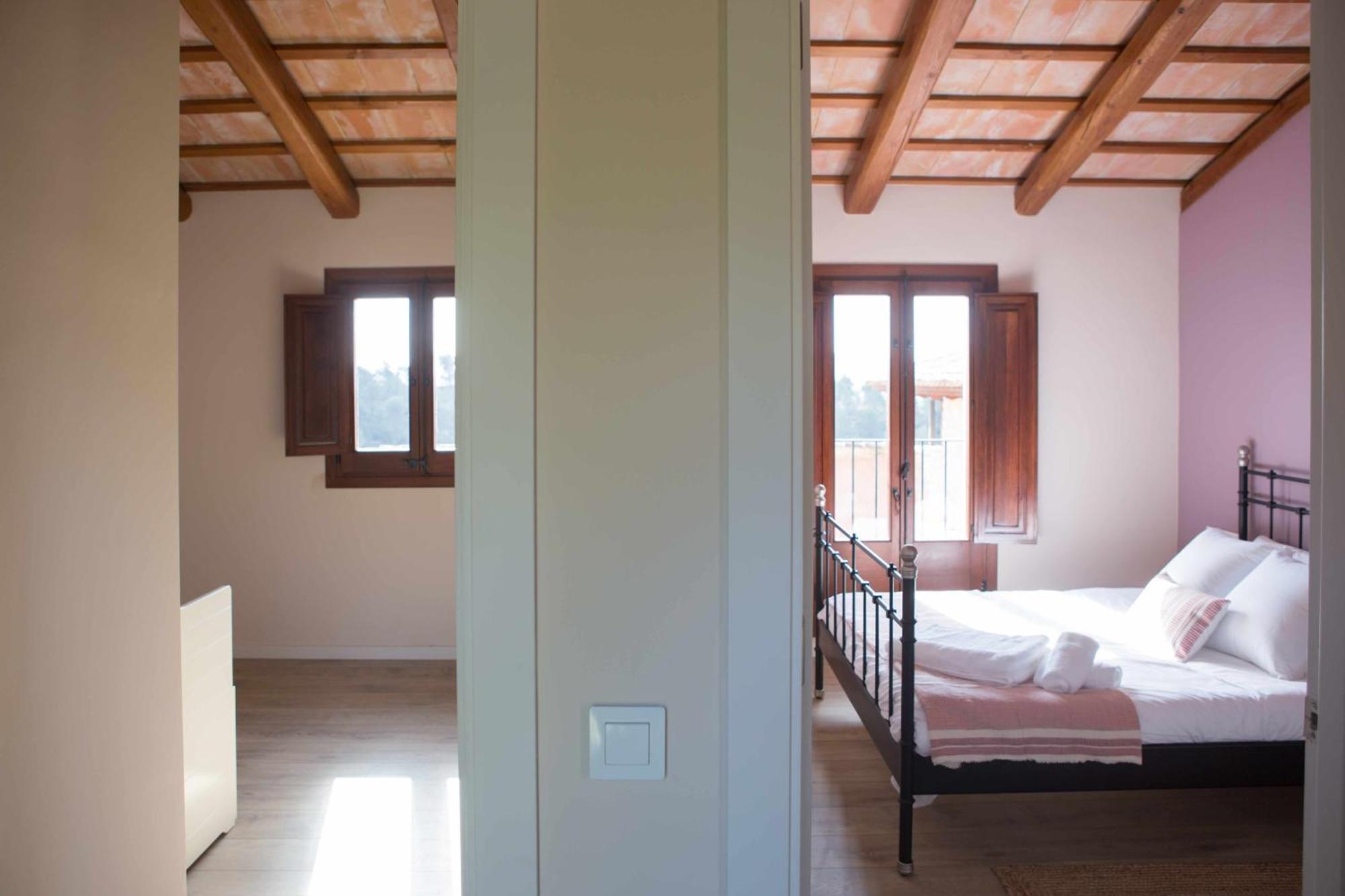 Casa Rural Masia Les Apieres El Pla de Manlleu Eksteriør bilde