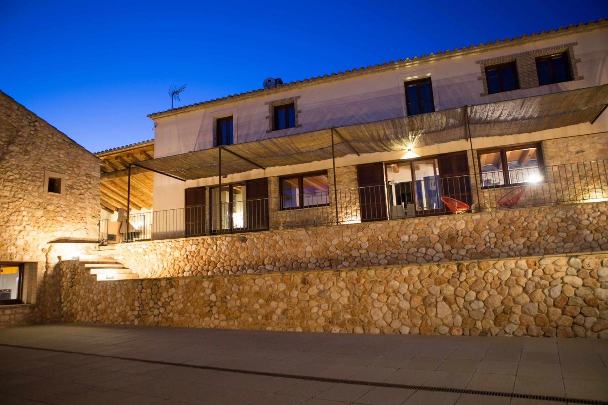 Casa Rural Masia Les Apieres El Pla de Manlleu Eksteriør bilde