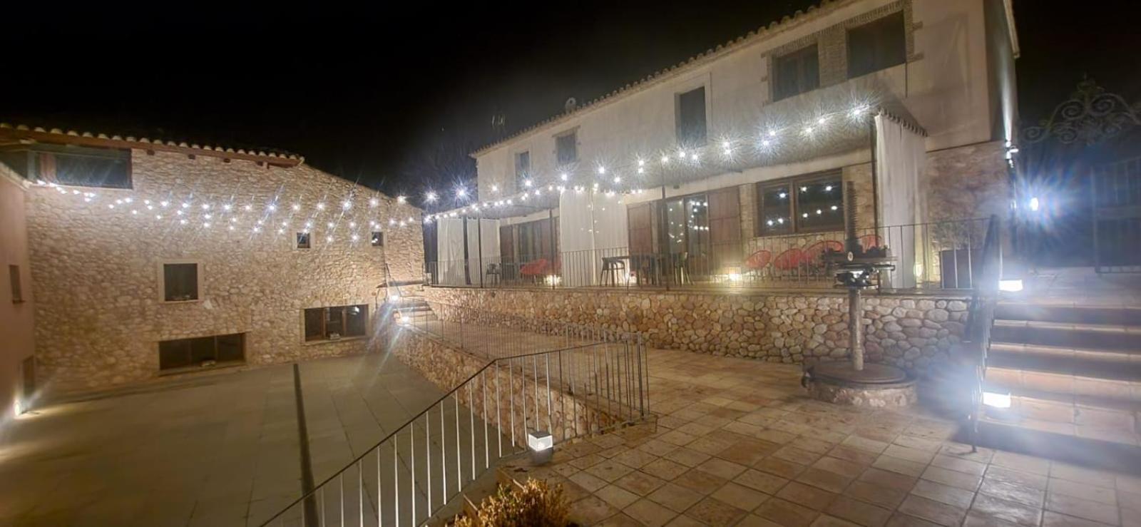 Casa Rural Masia Les Apieres El Pla de Manlleu Eksteriør bilde