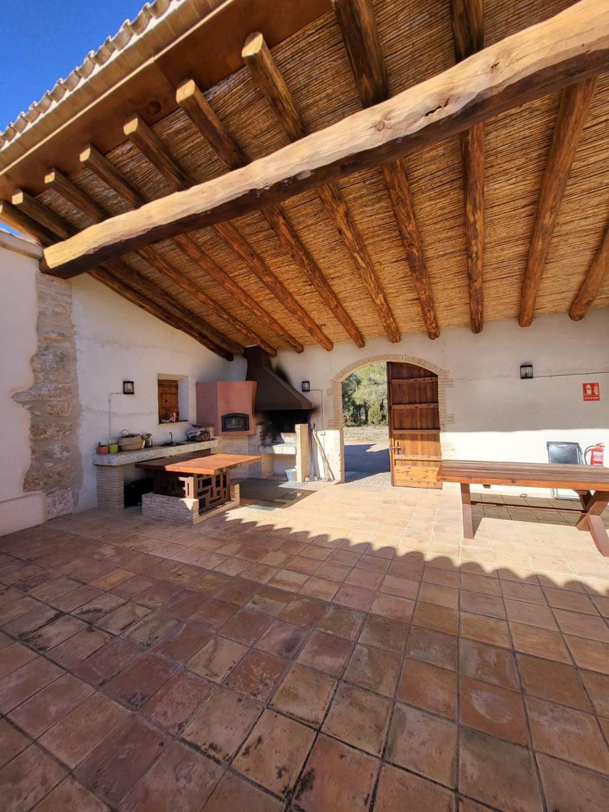 Casa Rural Masia Les Apieres El Pla de Manlleu Eksteriør bilde