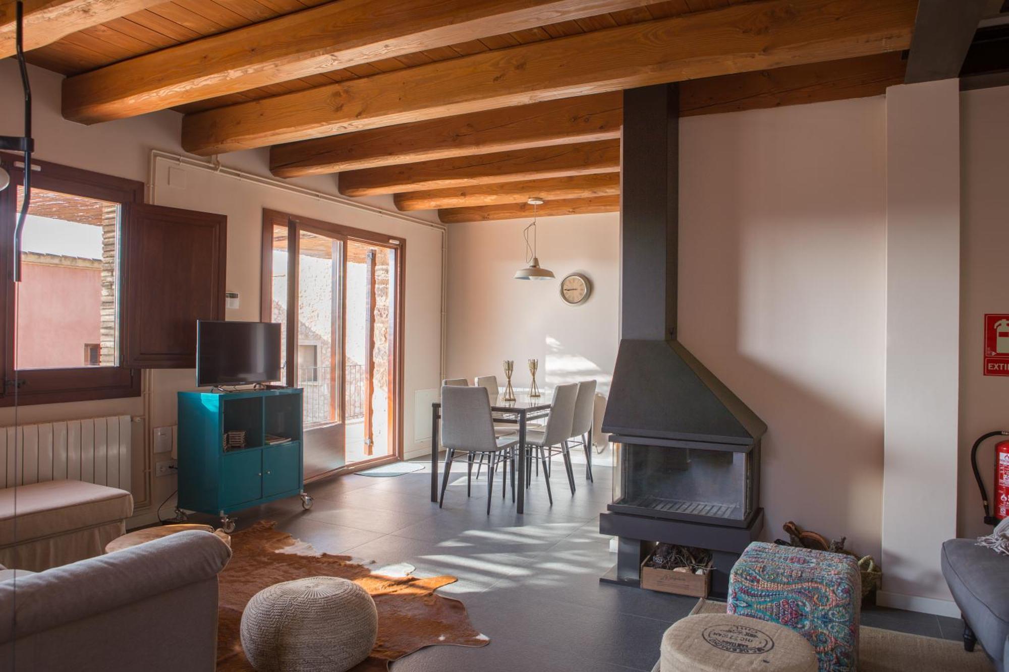 Casa Rural Masia Les Apieres El Pla de Manlleu Eksteriør bilde